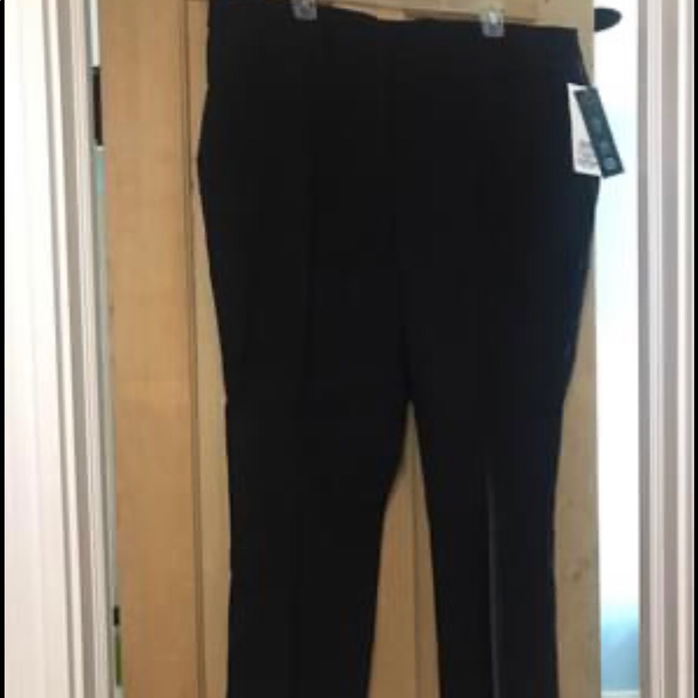 All black woman dress pant